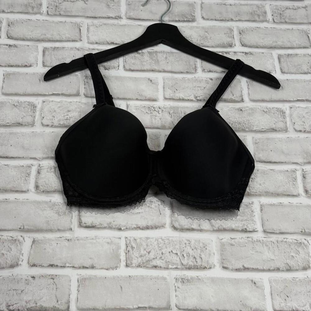 Fantasie Rebecca Moulded Bra Black Women's‎ Size 32G Underwire T-Shirt